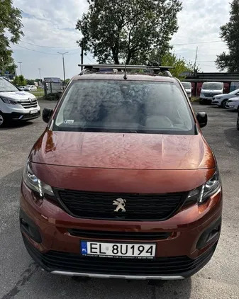 peugeot Peugeot Rifter cena 103000 przebieg: 59100, rok produkcji 2020 z Toruń